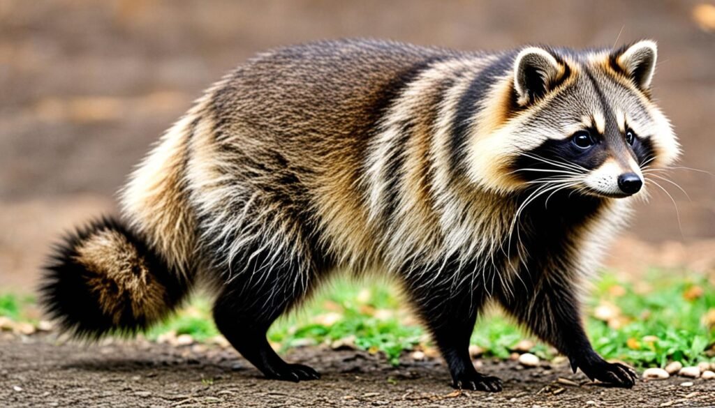 Raccoon Dog Body Language